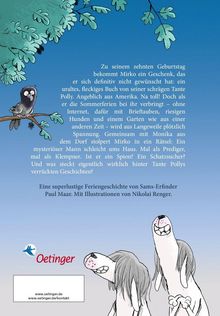Eine superlustige Feriengeschichte von Sams-Erfinder Paul Maar. Illustration: Eine Krähe auf Ast, zwei Comic-Hunde darunter.