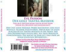 Eve Passion: Der geile Tantra-Masseur | Erotik Audio Story | Erotisches Hörbuch Audio CD, CD