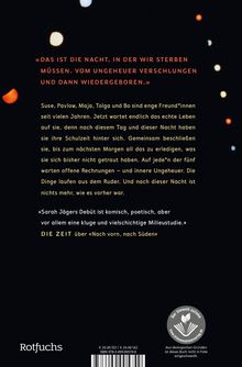 Sarah Jäger: Die Nacht so groß wie wir, Buch