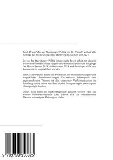 Thorsten Schüler: Aus der Starnberger Politik von Dr. Thosch, Buch