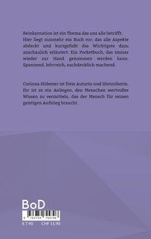 Corinna Hübener: Reinkarnation, Buch