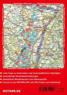 ROTHER.DE, viele Tipps zu kulturellen und landschaftlichen Highlights, zuverlässige Tourenbeschreibungen, Karte mit Wanderrouten.
