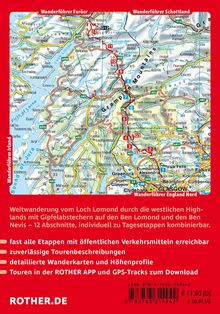 Weitwanderung vom Loch Lomond durch die Highlands. Rother Wanderführer mit Karten und GPS-Tracks. ROTHER.DE.
