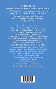 Kunstverein Kunstgeflecht e. V.: Rhein! Nr. 25, Buch