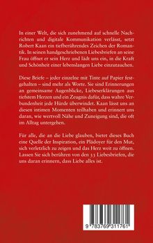 Robert Kaan: 33 Liebesbriefe an meine Frau, Buch