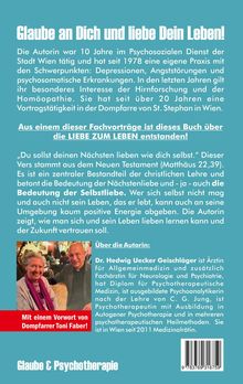 Hedwig Uecker-Geischläger: Liebe dein Leben, Buch