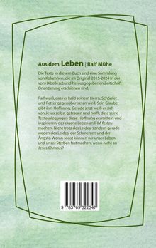 Ralf Mühe: Aus dem Leben, Buch