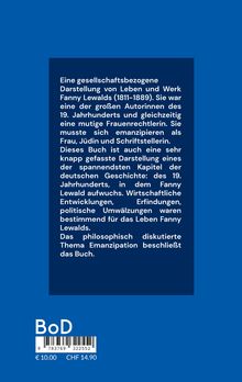 Christoph Lanzendörfer: Fanny Lewald, Buch