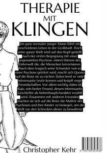 Christopher Kehr: Therapie mit Klingen, Buch