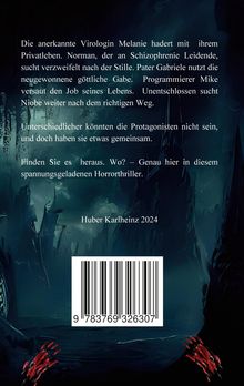 Karlheinz Huber: Das Böse sieht alles, Buch