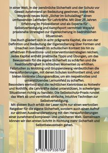 Nils Weyand: Sicher im Schulalltag, Buch