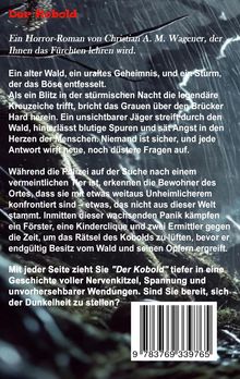 Christian A. M. Wagener: Der Kobold, Buch