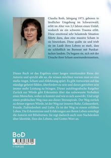 Text über Claudia Roth mit biografischen Infos und Buchbeschreibung. Foto einer Frau mit Brille und kurzem dunklem Haar.