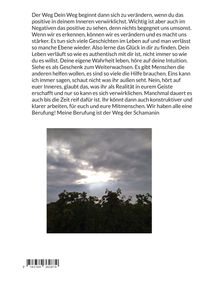Text über innere Veränderung und Intuition. Darunter ein Foto von einem bewölkten Himmel mit Lichtstrahlen, über einem Feld.