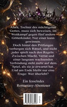 Ein Kronendiadem mit violetten Edelsteinen, umgeben von mystischen, goldenen und schwarzen Blütenmustern.