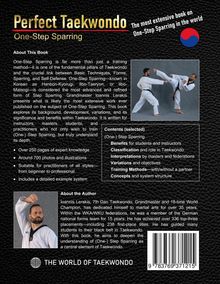 "Perfect Taekwondo: One-Step Sparring" ist ein umfassendes Buch über One-Step Sparring. Enthält über 250 Seiten Wissen.