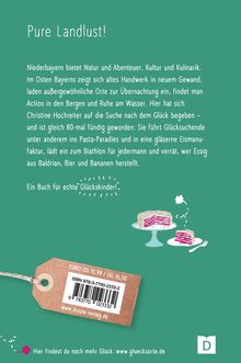 Christine Hochreiter: Glücksorte in Niederbayern, Buch