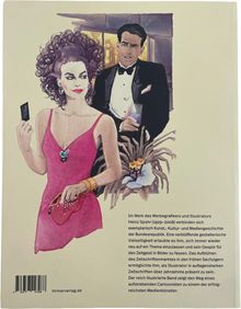 Im Werk des Werbegrafikers und Illustrators Heinz Spohr (1929–2008)... hirmerverlag.de

Illustration: Frau in pinkem Kleid hält eine Karte, dahinter ein Mann im Anzug.