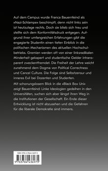 Franca Bauernfeind: Black Box Uni, Buch