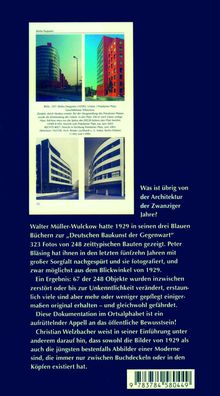 Peter Bläsing: Bläsing, P: "Architektur der Zwanziger Jahre in Deutschland", Buch