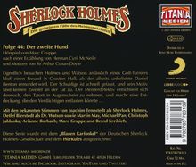 Sherlock Holmes - Folge 44. Der zweite Hund, CD