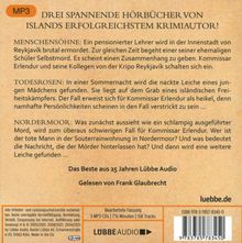 Menschensöhne/Todesrosen/Nordermoor, 3 MP3-CDs