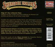 Sherlock Holmes - Folge 47. Das verlassene Haus, CD