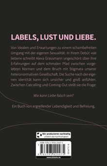 Alexa Grassmann: sie lieben, Buch