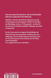 Gabriele Hasmann: Diese Habsburger. Eine Sammlung skurriler und unterhaltsamer Fakten., Buch