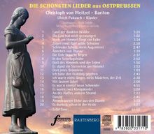 Die schönsten Lieder aus Ostpreußen. CD, CD