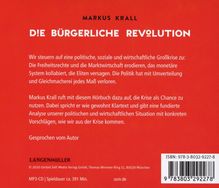 Markus Krall: Die Bürgerliche Revolution, MP3-CD