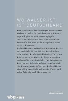 Jochen Hieber: Martin Walser, Buch