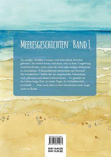Meeresgeschichten: Band 1. Sand, Muscheln und Wellen illustrieren einen Strand. Preise: EUR 12,00 [D], EUR 12,20 [A].