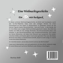 "Eine Weihnachtsgeschichte: Ein Brief reist huckepack." Text über Katjas Brief, Wunschwichtel helfen. Autorin: Martina Bohr.