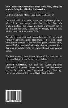 Eine erotische Geschichte über Kontrolle, Hingabe und das Wagnis radikalen Andersseins. ISBN: 978-3-8192-4316-5.
