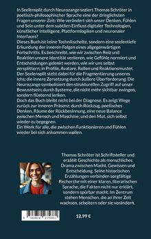 Texte beschreiben ein Buch über den Einfluss digitaler Technologien auf unser Denken und Fühlen. Links ein Foto eines Mannes. Preis: 12,99 €.