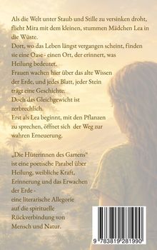 Ein Mädchen mit lockigem Haar blickt in eine Landschaft mit Palmen. Die Texte handeln von Flucht, Heilung und Erneuerung.