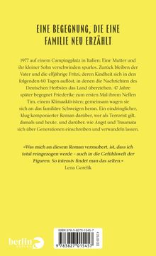 Titel: "Eine Begegnung, die eine Familie neu erzählt". Text über eine Familiengeschichte, die sich über Generationen entfaltet.