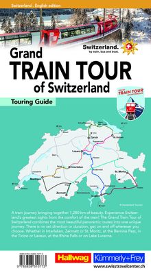 Roland Baumgartner: Hallwag Reiseführer Grand Train Tour of Switzerland, englische Ausgabe, Buch