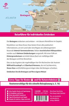 Wilfried Krusekopf: Reise Know-How Reiseführer Bretagne, Buch