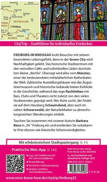 Barbara Benz: Reise Know-How CityTrip Freiburg, Buch