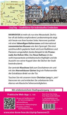 Christian Lang: Reise Know-How CityTrip Hannover, Buch