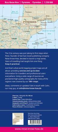 Reise Know-How Landkarte Pyrenäen 1 : 250 000, Buch
