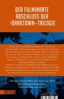 Thomas Mullen: Lange Nacht (Darktown 3), Buch