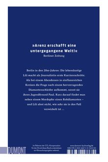 Ewald Arenz: Das Diamantenmädchen, Buch