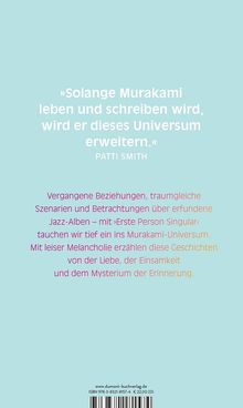 Haruki Murakami: Erste Person Singular, Buch