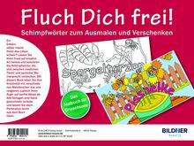 Das Malbuch für Erwachsene: Fluch Dich frei - Vollidiot!, Buch