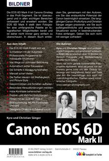 Kyra Sänger: Canon EOS 6D Mark 2 - Für bessere Fotos von Anfang an, Buch