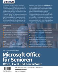 Inge Baumeister: Microsoft Office für Senioren - Word, Excel und PowerPoint, Buch