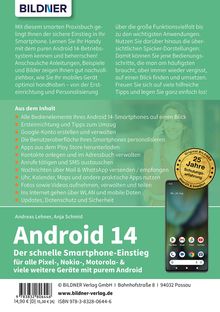 Anja Schmid: Android 14 - Der schnelle Smartphone-Einstieg - Für Einsteiger ohne Vorkenntnisse, Buch